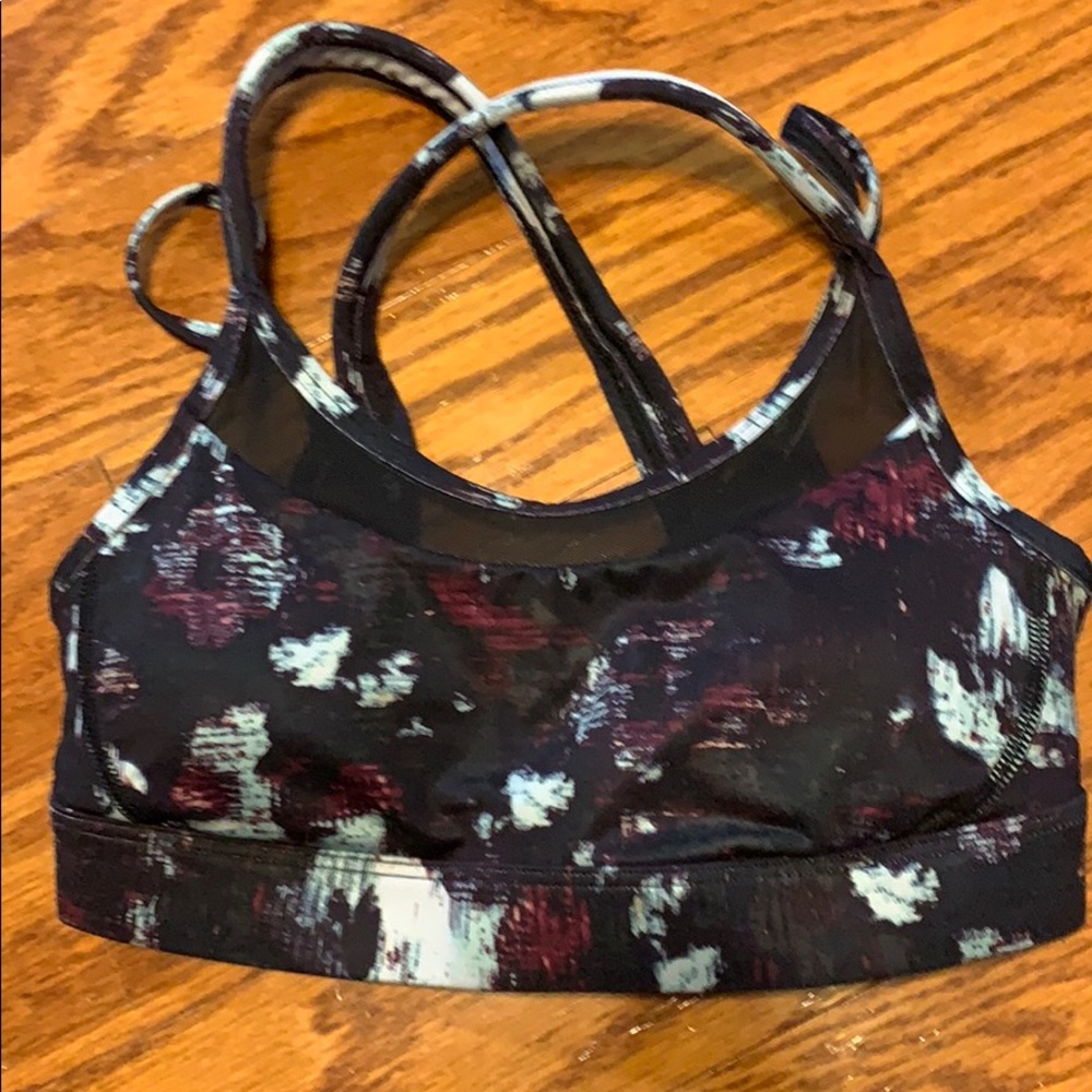 lululemon sports bra, size 2